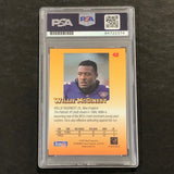 1995 Prime Playoff #42 Willie McGinest Signed Card AUTO PSA Slabbed Patriots