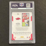 2021 Panini Score #368 Feleipe Franks Signed Card AUTO PSA Slabbed Arkansas Razorbacks