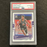 2020-21 Panini Optic #60 Buddy Hield Signed Card AUTO PSA Slabbed Kings