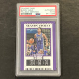 2019-20 Panini Contenders #6 Buddy Hield Signed Card AUTO PSA Slabbed Kings