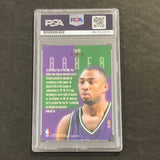1996-97 Fleer Ultra #1 Vin Baker Signed Card PSA/DNA Slabbed Bucks