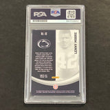 2016 Panini Team Collection #48 Lenny Moore Signed Card PSA/DNA Slabbed Penn State