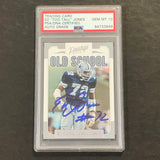 2019 Panini Prestige #OS-EJ Ed "Too Tall" Jones AUTO 10 card PSA Signed Cowboys