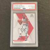 2019-20 Panini Mosaic #88 Patrick Beverley Signed Card AUTO PSA Slabbed Clippers
