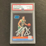 2010-11 Panini Donruss #261 Luke Harangody Signed Card AUTO PSA Slabbed Celtics
