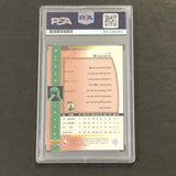 2003-04 Upper Deck Sweetshot #6 Vin Baker Signed Card AUTO PSA/DNA Slabbed Celtics