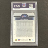 2005 NFL Football Upper Deck #9 Joe Ferguson Signed Card AUTO PSA/DNA Bills