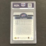 2005 NFL Football Upper Deck #9 Joe Ferguson Signed Card AUTO PSA/DNA Bills