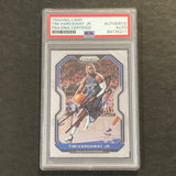 2020-21 Panini Prizm #52 Tim Hardaway Jr Signed Card AUTO PSA Slabbed Mavericks