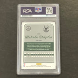 2016-17 Panini Donruss #179 Malcolm Brogdon Signed Card AUTO 10 PSA/DNA Slabbed RC Bucks