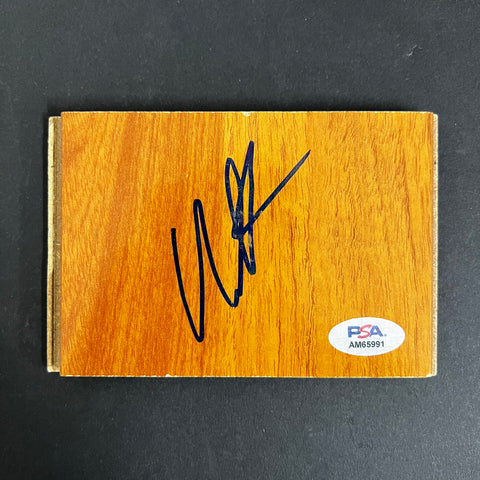 Mark Cuban Signed Floorboard PSA/DNA Autographed Mavericks