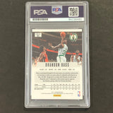2011-12 Panini Prizm #62 Brandon Bass Signed Card AUTO PSA Slabbed Celtics