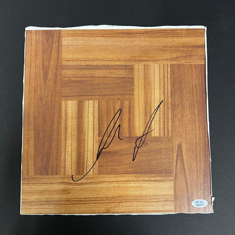 Isaiah Stewart Signed Floorboard PSA/DNA Autographed Pistons