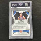 2019-20 Panini Prizm #284 Ignas Brazdeikis Signed AUTO PSA Slabbed RC Knicks