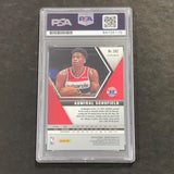 2019-20 Panini Mosaic Green #202 Admiral Schofield Signed Card AUTO PSA Slabbed RC Wizards