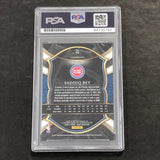 2020-21 Panini Select #79 Saddiq Bey Signed Card AUTO PSA Slabbed RC Pistons
