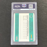 2010-11 Panini #107 George Hill Signed Card Auto PSA Slabbed Spurs