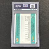 2010-11 panini #114 Ty Lawson Signed Card AUTO PSA Slabbed Nuggets