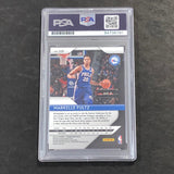 2018-19 Panini Prizm #229 Markelle Fultz Signed Card PSA Slabbed RC 76ers