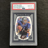 2009 Panini #28 Josh Freeman Signed Card AUTO 10 PSA Slabbed Kansas State