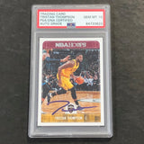 2017-18 Panini Hoops #29 TRISTAN THOMPSON Signed Card AUTO 10 PSA Slabbed Cavaliers