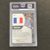 2020-21 Panini Prizm Draft Picks #57 Theo Maledon Signed Card AUTO 10 PSA Slabbed RC Thunder