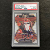 2019-20 Panini Select #15 JUSTIN ROBINSON Signed Rookie Card AUTO PSA Slabbed RC Wizards