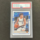 2020-21 Panini Donruss #234 Josh Green Signed Card AUTO 10 PSA Slabbed RC Mavericks