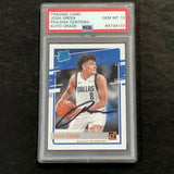 2020-21 Panini Donruss #234 Josh Green Signed Card AUTO 10 PSA Slabbed RC Mavericks
