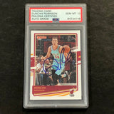 2020-21 Donruss #158 Duncan Robinson Signed Card AUTO 10 PSA Slabbed Heat
