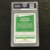 2020-21 Donruss #158 Duncan Robinson Signed Card AUTO 10 PSA Slabbed Heat