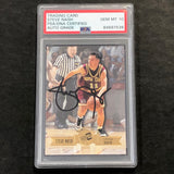 1996 PressPass #14 Steve Nash Signed Card AUTO 10 PSA Slabbed Suns Santa Clara RC