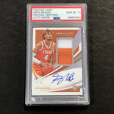 2021 Panini Immaculate #46 Greg Brown Signed AUTO GRADE 10 PSA Slabbed Texas