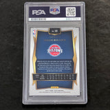 2016-17 Panini Select #18 Reggie Bullock Signed Card AUTO PSA Slabbed Pistons