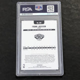 2017-18 NBA Hoops #281 Frank Jackson Signed Card AUTO 10 PSA Slabbed RC Pelicans