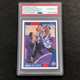 2016-17 NBA Hoops #233 Boban Marjanovic signed Auto 10 Card PSA/DNA Slabbed Pistons