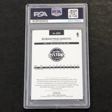 2016-17 NBA Hoops #233 Boban Marjanovic signed Auto 10 Card PSA/DNA Slabbed Pistons