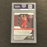 2018-19 Panini Prizm #213 TROY BROWN JR. Signed Card AUTO PSA RC Rookie Slabbed Wizards
