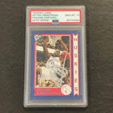 2006 Press Pass #OS3/25 Hilton Armstrong Signed Card AUTO PSA/DNA Slabbed Connecticut