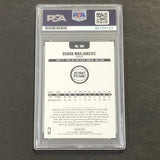 2017-18 NBA Hoops #168 Boban Marjanovic signed Auto 10 Card PSA/DNA Slabbed Pistons