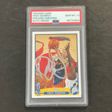 2003-04 Topps Basketball #212 Troy Murphy Signed Card PSA AUTO GRADE 10 Slabbed Warriors