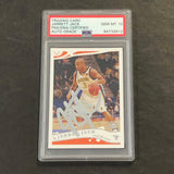 2005 Topps #242 Jarrett Jack Signed Card AUTO GRADE 10 PSA Slabbed RC Trail Blazers