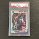 2019-20 Panini NBA Hoops #41 Tim Hardaway Jr. Signed Card AUTO PSA Slabbed Mavericks