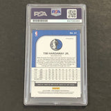2019-20 Panini NBA Hoops #41 Tim Hardaway Jr. Signed Card AUTO PSA Slabbed Mavericks