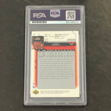 2003 Upper Deck MVP #2 Jason Terry Signed Card AUTO PSA Slabbed Hawks