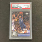 2009-10 Upper Deck #40 Jason Terry Signed Card AUTO PSA Slabbed Mavericks
