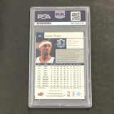 2009-10 Upper Deck #40 Jason Terry Signed Card AUTO PSA Slabbed Mavericks