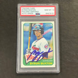 2014 MiLB Topps Heritage #10 Byron Buxton Signed Card PSA Auto GRADE 10 Slabbed Auto Twins