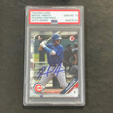 2019 1st Bowman #BP-35 Miguel Amaya Signed Card PSA Slabbed Auto 10 Cubs