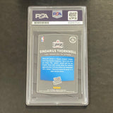 2017-18 Donruss Rated Rookie #194 Sindarius Thornwell Signed Card AUTO 10 PSA Slabbed RC Clippers